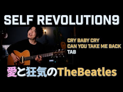 【恐怖】The Beatles【セルフ・レボリューション9】【Cry Baby Cry】【Can You Take Me Back    】guitar,cover