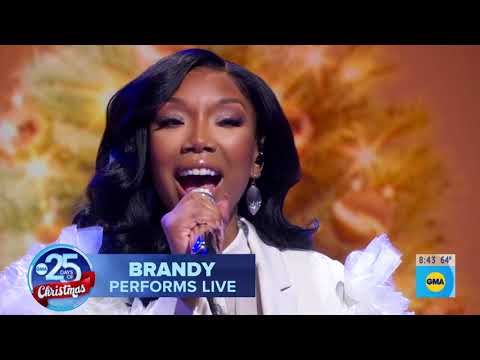 Brandy - Someday at Christmas (Stevie Wonder) - Best Audio - Good Morning America - Dec 22, 2023