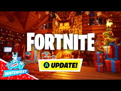 *NEW* FORTNITE EMERGENCY UPDATE!! MOVEMENT FIXED, FREE PRESENTS, WINTERFEST & MORE! (Chapter 5)