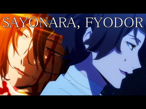 Dazai ended Fyodor - Bungou Stray Dogs S5 Ending