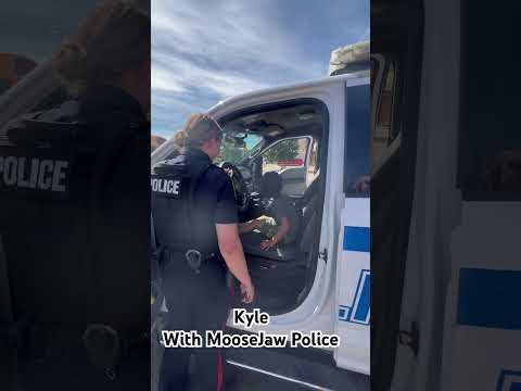 Kyle with the Moose Jaw Police #moosejaw #police #kyle #shortvideo