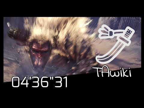 [MHW:IB]君はゴールデントロフィー　太刀　ソロ　TAwiki　04'36"31