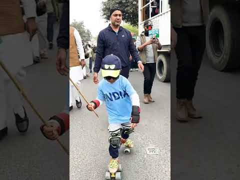 bharat jodo nyay yatra with skate #skating #skate #youtubeshorts #shortsvideo #sport