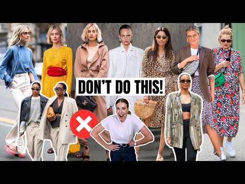 Styling MISTAKES That Make You Look OLDER & INVISIBLE! Fashion Trends 2024