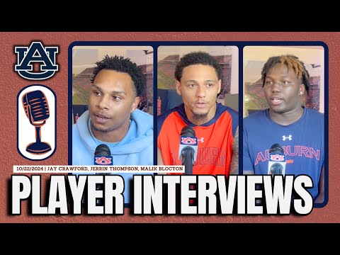 Jay Crawford and More Speak on Kentucky Week | Auburn Player Q&A 10/22/24