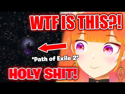 Kiara's First Time Reaction to Path of Exile's Skill Tree is Priceless【Hololive EN】