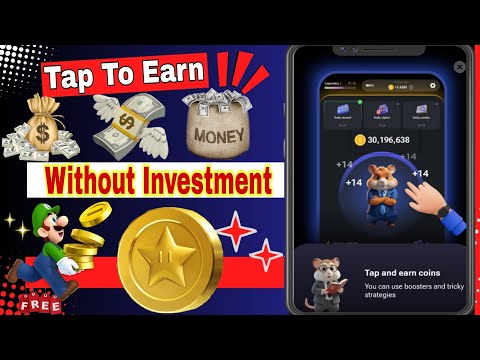 new crypto earning app | tap and earn money | hamster kombat app se paise kaise kamaye |