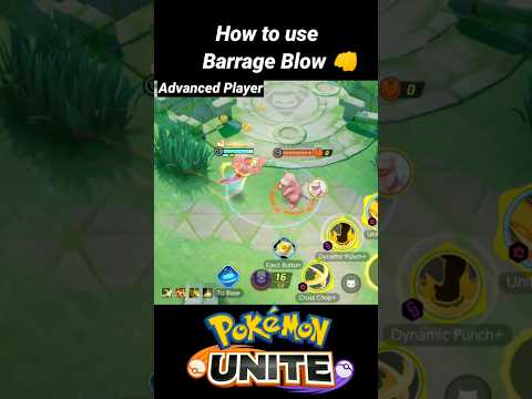 How to Use Machamp Unite Move|| Pokemon unite