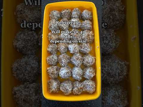 3 Ingredient Choc Caramel Balls