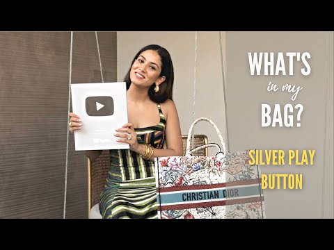 What's In My Bag? 👜 | SILVER PLAY BUTTON 🌟 Mira Kapoor