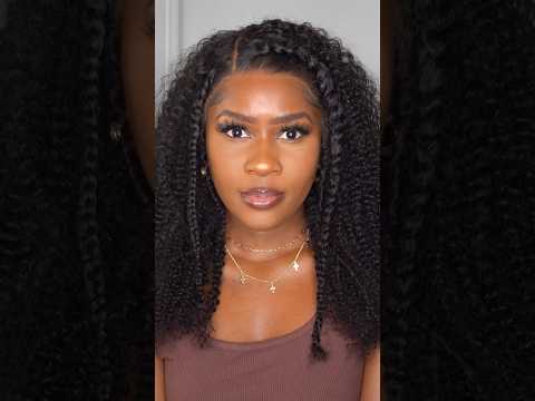 @Luvwinhair New DIY Adjustable Density Wig Kinky Curly Wig Install!!💁🏾‍♀️ Wig info below!!