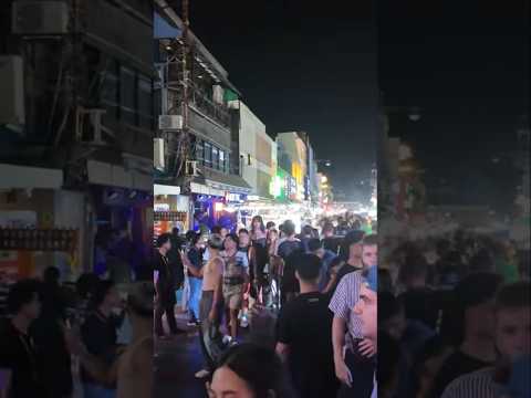 Best Nightlife place in bangkok | Khaosan Road #bangkoknightlife #thailandnightlife