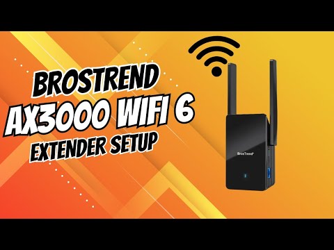 BOOST Your WiFi with BrosTrend AX3000 WiFi 6 Extender Setup!