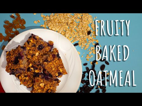 FRUITY BAKED OATS