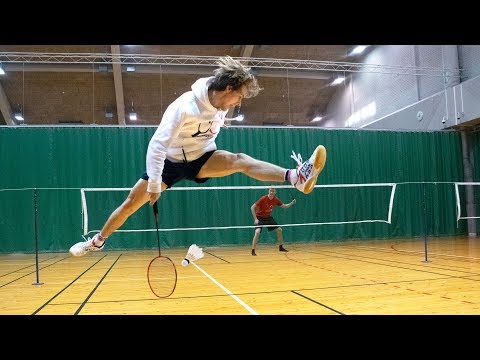 Badminton Trick Shots