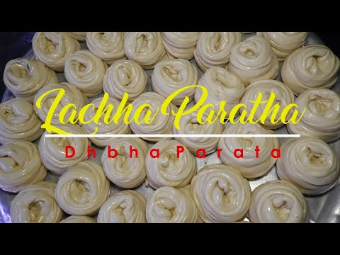 Lachha Paratha | Multi Layered Parata | Flaky Layered Paratha  #foodieway #streetfood