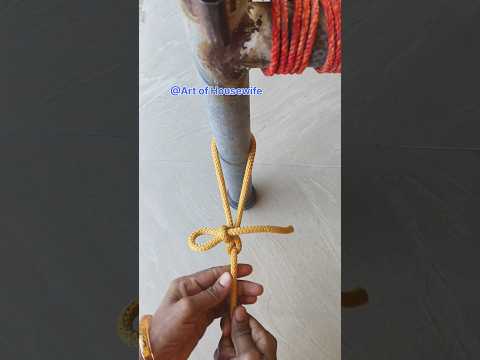 Simple Knot Idea।।#Tutorial of knot ...