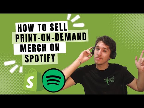 How to Sell Print on Demand Merch On Spotify Through Shopify | Awkward Styles Print on Demand [2023]