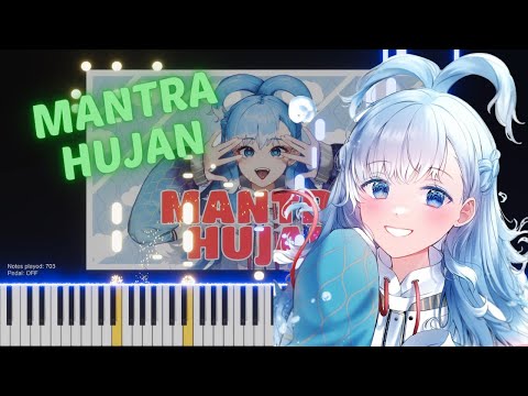 「Mantra Hujan」Kobo Kanaeru Original Song - Hololive Piano Cover【ホロライブID】ピアノ