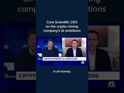 Core Scientific CEO on the crypto mining company's AI ambitions