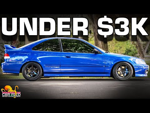 You can still get in an EK Civic for under three thousand dollars