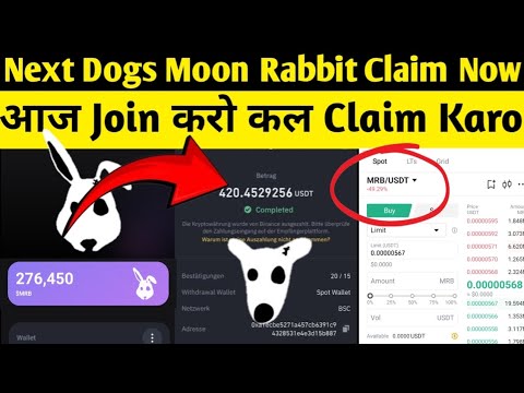 Moon Rabbit MRB Token Withdrawal Start,How To Withdrawal Moon Rabbit Token,How To Play Moon rabbit