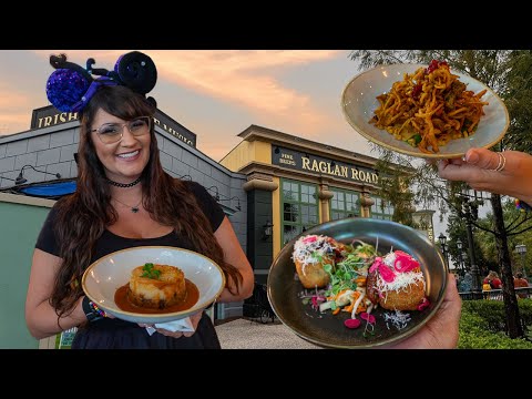 Raglan Road NEW DINNER MENU ☘️ Disney Springs food review