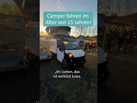 Camper fahren mit 15?!? | ARD Reisen #shorts