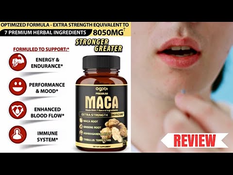 Trying 7-in-1 Premium Maca Root Capsules: Boost Energy, Performance, & Mood Naturally! | Review