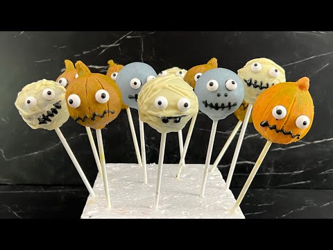 Red Velvet Cake Pops | Halloween Recipe