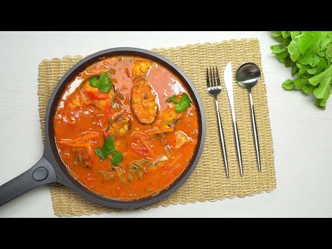 Healthy Dinner in 30 Minutes! One Pan FISH IN TOMATO SAUCE. Recipe by Always Yummy!