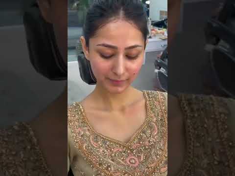 bridal nikkah makeup look #nikkahlook #shorts #1kcreator