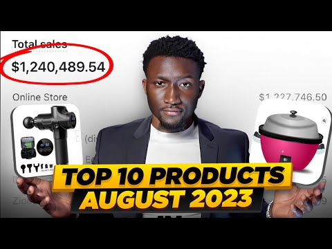 Top 10 BEST Winning Dropshipping Products of August 2023