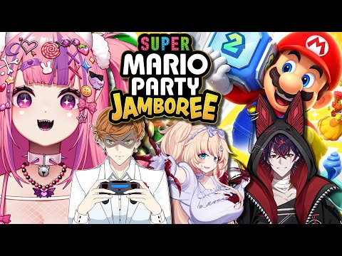 Super Mario Party Jamboree Collab w/ Connor, Hime Hajime & Kuro