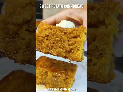 Sweet Potato Cornbread #shorts