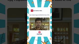 Vijay’s Explosive Aggression Behind the Scenes of Jilla #sgsdigital #youtubeshorts #ytshorts #shorts