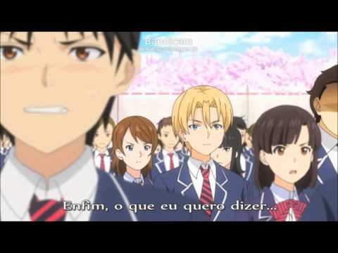 食戟のソーマ・アニメ〈創真大ブーイングの中・入学スピーチ笑〉syokugeki no soma