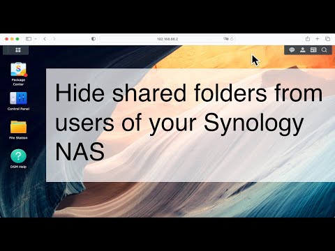 Synology NAS tip | How to hide shared folders from users without permission