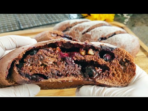 Whole wheat Blueberry Chocolate Bread, The Best weight-loss Bread