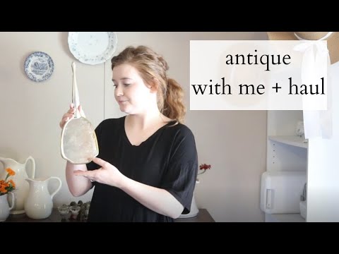 Come Antique With Me + Haul For The Farmhouse| Antique Shopping Haul Antique Knobs and Light Fixture