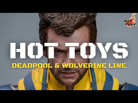 HOT TOYS | DEADPOOL & WOLVERINE LINE | LFG!!! #hottoys #deadpoolandwolverine #actionfigures #marvel