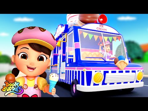 Wheels On The Ice Cream Truck Song for Kids by Boom Buddies