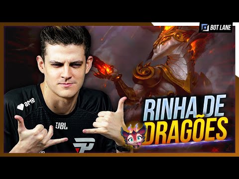 RINHA DE DRAGÕES NA BOTLANE! (Aurelion Sol gameplay🐉)