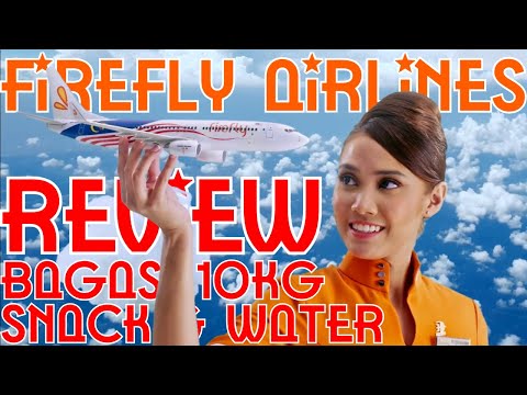 FireFly Airline - Johor Bahru Penang Budget Airline Free 10KG Luggage Snack and Drink