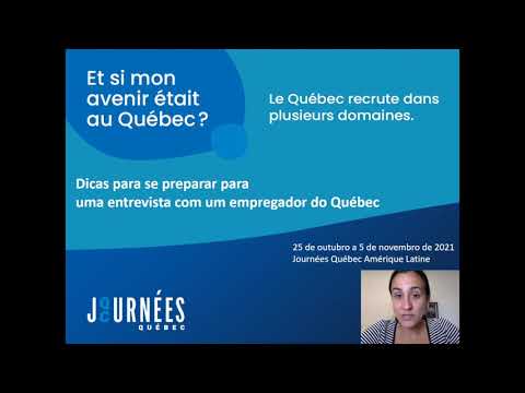 Como se preparar para as entrevistas das Journées Québec