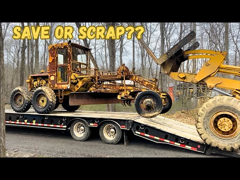 Auction Buy: 1942 Caterpillar Grader, Will it Ever Run Again??