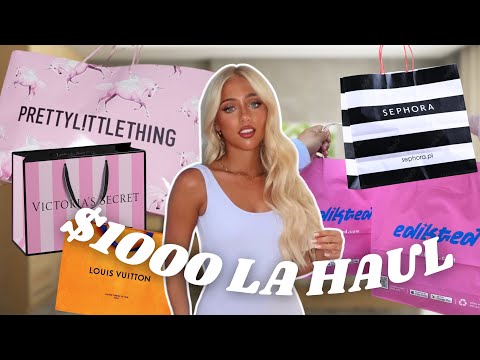 A MASSIVE LA SHOPPING HAUL!