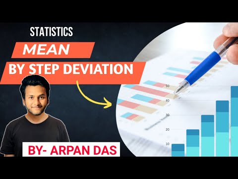 Mean by step Deviation l Ungrouped Data l Statistics by Arpan Das l #statistics #data #ecohillagri