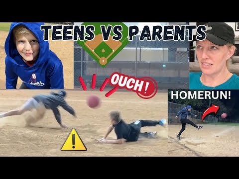 We got HEATED! Kids vs Parents KICKBALL Challenge!