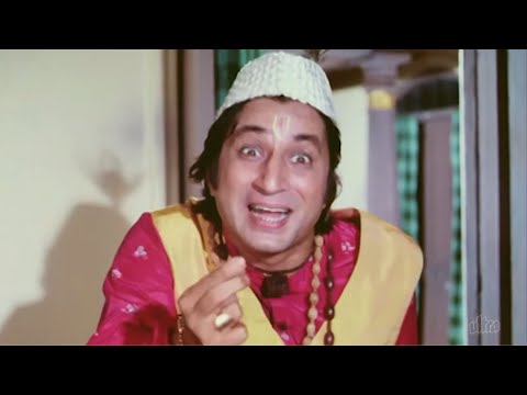 Meri Shaadi Apki Dono Beti Se Karwa Do - Shakti Kapoor Comedy Suhaagan Movie Scene 3 - Sridevi